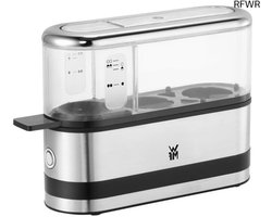 RFWR® Eierkoker voor 2 eieren met ingebouwde maatbeker en akoestisch signaal, 250 Watt