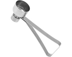 Roestvrijstalen Eierschaalopener - Eenvoudig Eieren Openen voor Rauw, Hard of Zacht Gekookte Eieren