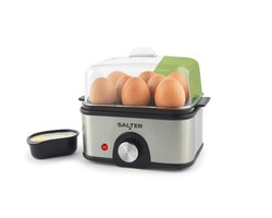 Salter Elektrische Multi Eierenkoker - Capaciteit voor 8 eieren, 500W