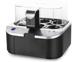SCH® Eierkoker electrisch - Eierkoker - Eierkoker met timer - Zwart - ‎19cm x 18cm x 15cm