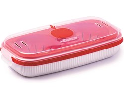 SCH® Eierkoker magnetron - Eierkoker - Eierkoker electrisch - Roze - 24cm x 13cmx 6cm