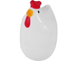 SCH® Eierkoker magnetron - Eierkoker - Eierkoker electrisch - Wit - 12cm x 7cm x 7cm