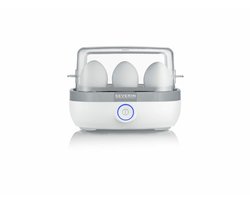 Severin EK 3164 - Eierkoker - electrisch - 6 eieren - wit/grijs