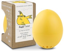 SnelShoppen - PiepEi Detlef Zingende Eierwekker voor Zachte Eieren - Grappige Eierkoker voor Perfecte Zachte Eieren - Muziek-Egtimer - Brainstream Gee