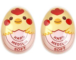 stuks eierwekker kleurveranderende elektrische eierwekker herbruikbare eierkoker eierkookindicator voor zachte, middelharde eieren