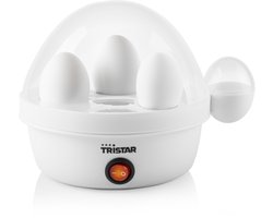 Tristar EK-3074 - Eierkokers Elektrisch - 350W - Voor 7 eieren incl. maatbeker en eierprikker - Wit