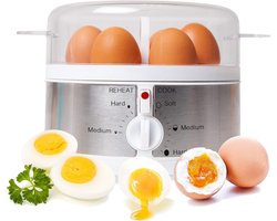 ZRSS® Eierkoker met timer - Eierwekker - Hardgekookt, Zachtgekookt, of halfzacht