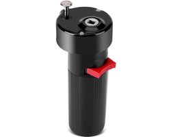 Allecto plus - Grillmotor voor grillspies, elektrische rotisseriemotor, D-maat met batterij, barbecue accessoire.