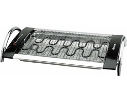 Ariete 0732/20 - Churrasco Grill - elektrische barbecue - - Tafel BBQ - Grillrooster 45 x 27 cm - bereik tot 250°c
