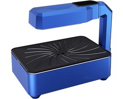 Barbecue-Met antiaanbaklaag en instelbare temperatuurknop-Ver-infraroodverwarming-80°-280°-LCD-display-Voor barbecueën met het gezin