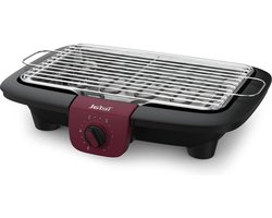 BG90E5 EasyGrill Adjust Elektrische Tafelgrill 2300W 720 cm² Grilloppervlak ZwartBordeaux