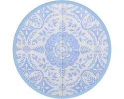 Buitenkleed | Buitentapijt ARAKIL 120 cm polypropeen babyblauw