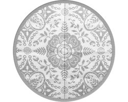 Buitenkleed | Buitentapijt ARAKIL 120 cm polypropeen lichtgrijs