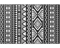 Buitenkleed | Buitentapijt ARAKIL 120x180 cm polypropeen zwart