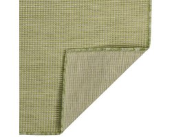 Buitenkleed | Buitentapijt platgeweven 160x230 cm groen