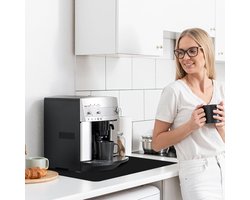 Candala Siliconen mat, knutselonderlegger, tafelmat, antislip, vuurvaste onderlegger, BPA-vrij en herbruikbaar, voor keukenplaat, werkblad, handwerk, 2 stuks, 60 x 40 cm