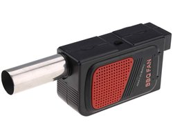 Draagbare elektrische BBQ-ventilator voor buitenkampeergrill, BBQ-luchtblazer, snelle vuurstarter