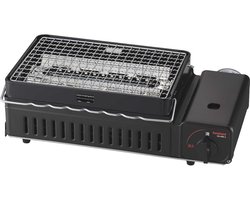 Draagbare Gas Grill BBQ Kachel voor Shichirinyaki - Zwart