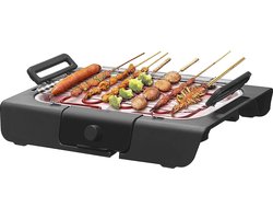Electrische bbq - barbecue - 2000W - incl grillrooster & lekbakken