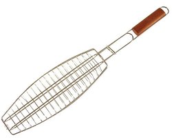 Grillrooster Voor 1 Vis Grijs - UNI