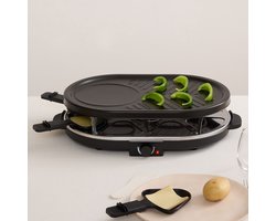 Multifunctionele Raclette 8 Personen