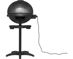 Mustang elektrische grill Torres | Grijs | 2000 W | Verwijderbare thermostaat