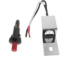 Ontstekingsset voor gasbarbecues, ontstekingsset voor gasgrills, 60092 gasbrander met drukknop voor Weber Q300 Q3000 gasgrill-barbecue-ontstekingsset