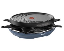 raclettemachine 8 personen 1050w + grill + crêpemaker - tefal - re310401
