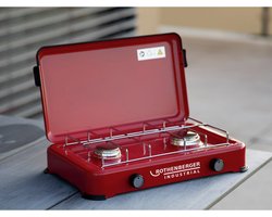 ROTHENBERGER Industrial Duo Campingkocher inkl. Schlauch & Re...