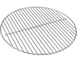 SnelShoppen - Kookrooster 34.8CM voor Houtskool Grill, Vervangingsonderdeel voor Jumbo Joe, Smokey Mountain, Tuck-n-Carry, Perfect voor Tuin, Camping