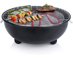Tristar BQ-2880 Elektrische Barbecue - Grilloppervlak 30 cm - Vaatwasserbestendig rooster - Zwart