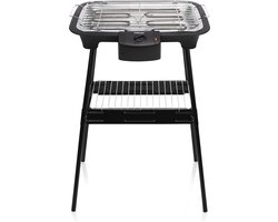 Tristar BQ-2883 Elektrische BBQ met Onderstel – Staande & Tafelbarbecue – 2000W – Zwart - Perfect voor Balkon of Camping