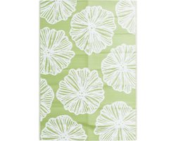 vidaXL - Buitenkleed - ARAKIL - 140x200 - cm - polypropeen - groen