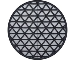 vidaXL - Buitenkleed - ARAKIL - Ø160 - cm - polypropeen - zwart