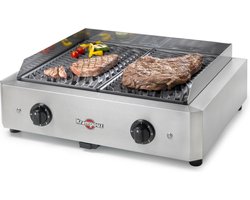 vrijstaande elektrische barbecue 2x1700w - krampouz - gecim2oa00