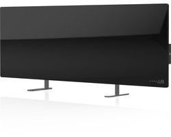 AENO GH2S slimme infrarood verwarmingspaneel - Red Dot winnaar 2023 voor design en verwarmingstechnologie - Bluetooth - WIFI - 700 Watt - Elektrische kachel - Verwarmingsplaat - Infrarood + convectie - Zwart