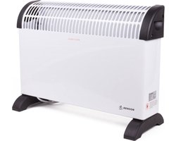 Benson Flexibele convector heater - 3 standen - Oververhittingsbeveiliging - Compact - Wit