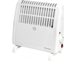 Bestron elektrische vorstbeschermer verwarming, vorstbeveiligingsapparaat met regelbare thermostaat en automatische uitschakeling, IP24-beschermingsklasse, ook geschikt voor garages, caravans, gereedschaps- & tuinhuisjes, 400 watt, kleur: Wit
