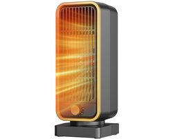 Binnenkachel PTC Keramische Kachel - 900W Snelle Verwarming met 3 Standen - Directe Warmte in 2 Seconden - Energiezuinige Kamerverwarming - Oververhitting- en Omvalbeveiliging - Stille Werking - Draagbaar- Geschikt voor Slaapkamer & Kantoor