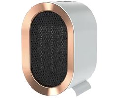 Elektrische Heater – 1200W – Wit – PTC Verwarming – Compacte Ventilatorkachel – Veilig & Energiezuinig