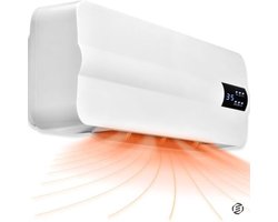 Equivera Wandkachel - Wandverwarming Elektrisch - Keramische Kachel - Heater Kachelventilator - Premium