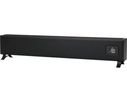 Eurom alutherm baseboard 1000W met WiFi en app - zwart (361179)