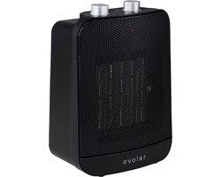 Evolar Elektrische Kachel - 750/1500W - Keramische Ventilatorkachel - Automatische Thermostaat - PTC60B