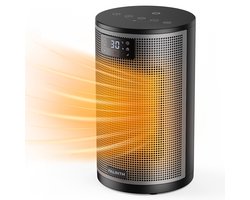 Heater - verwarming - ventilatorkachel - heaters elektrisch voor binnen - buiten - Electric Heater - Portable PTC Ceramic Electric Heater 1500W, Fast Heating - For Home, Bedroom, Office