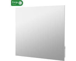 Hombli Slimme Spiegelende Infrarood Paneelverwarming Radiator - 400 Watt - Smart App - Ingebouwde Thermostaat - 10m² - Wandmontage - Wit