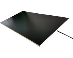 Infrarood bureau verwarming fiber plaat zelfplakkend 150Watt inclusief dimmer