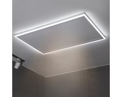 Infrarood Verwarming Plafond met Verlichting - 660W - Infrarood Verwarmingspaneel - Inclusief Thermostaat - Dimbaar