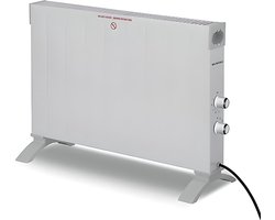 Kumtel Elektrische Convectorkachel | 2500 watt| 28 m² | Elektrische verwarming | Panelheater | Warme Lucht | Wit