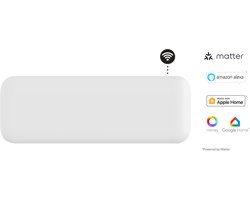 Mill PA500LWIF3 - WiFi-geïntegreerde stalen paneelverwarming - 500 Watt -tot max 7m2 - 100% stil - 5 jaar garantie
