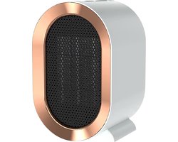 Oneiro's Luxe Elektrische ventilator kachel WIT 800W/1200W - 10 x 13 x 20 cm - elektrische verwarming - kachel - winter - eco